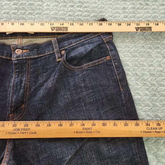 Levis 515 Boot Cut Jeans Women’s SIZE 16 Dark Wash Casual Preppy - Picture 8 of 12